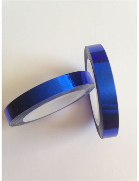 Stripping Tape Chevrons Deep Blue Deco Pour Manucure