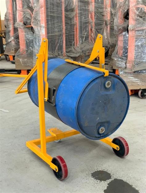 Shreeji Mild Steel Drum Lifter Trolly No Of Wheels 2 Wheel Loading