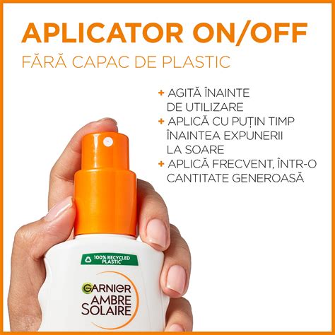 Spray De Corp Pentru Adulti Garnier Ambre Solaire Sensitive Advanced