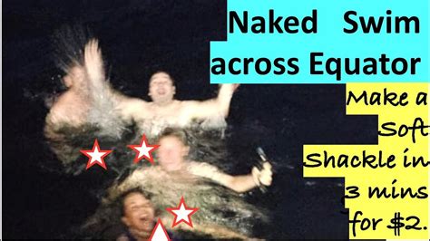 S3 32 Naked Swim Across Equator On 8000nm Atlantic Crossing Make