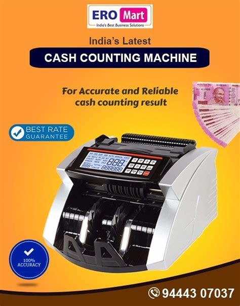 Fully Automatic Eromart Note Counting Machine In Erode Chennai Tamil Nadu For Bank At Rs 9500