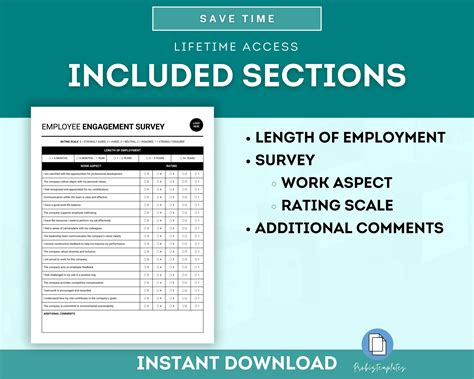 Employee Engagement Survey | ProBizTemplates