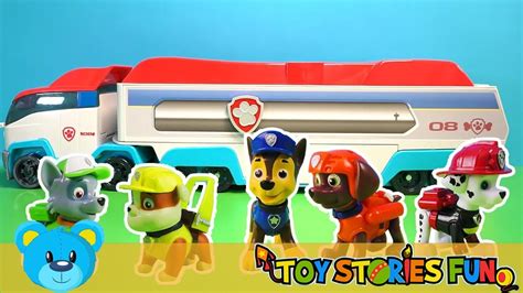 Paw Patrol Toys On Tour Compilation Toys Youtube