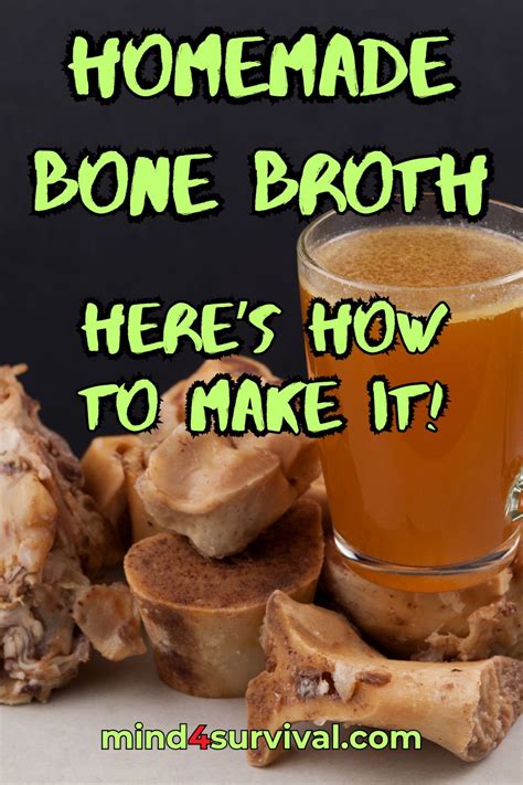 Homemade Bone Broth Heres How To Make It Mind4survival