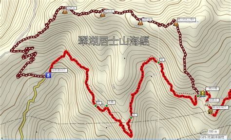 能高越嶺西段高繞路線