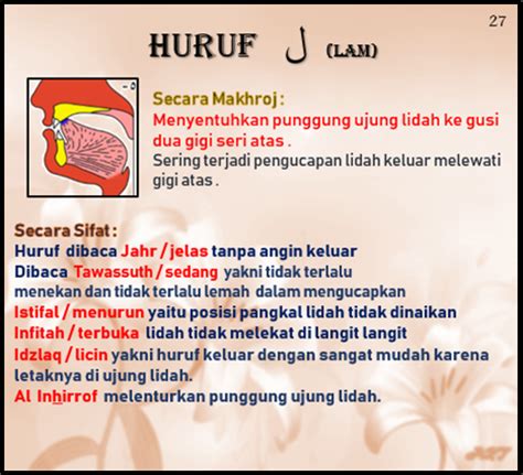 Makhorijul Huruf Hijaiyah Yayasan Pendidikan Islam Dan Sosial Al Badr