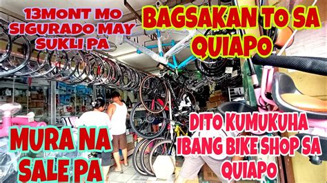 DITO PALA NAKUHA ANG IBANG BIKE SHOP SA QUIAPO BIKE AT BIKE PARTS KAYA