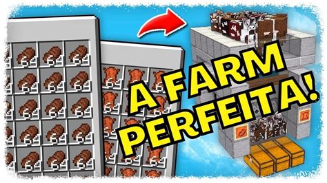 Tutorial De Como Fazer Farm De Vaca No Minecraft 1 17 Minecraft