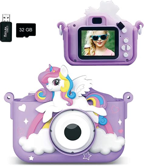 JEEXI Kids Camera for Girls & Boys, Selfie Digital Camera for Kids