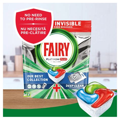 Detergent Pentru Masina De Spalat Vase Fairy Platinum Plus Deep Clean