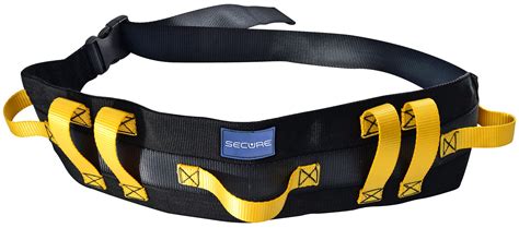 Secure Stwb Y Ultra Wide Transfer And Walking Gait Belt With Hand