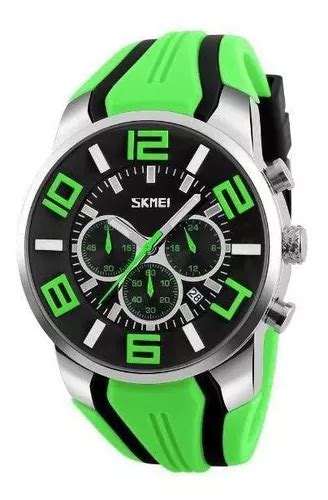 Reloj Pulsera Skmei Rel Gio Anal Gico De Cuerpo Color Negro Anal Gico