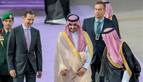 Syria S Bashar Al Assad Arrives In Saudi Arabia For First Trip In Over