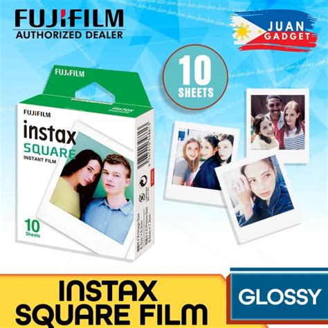 Fujifilm Instax Square Glossy Sheets Film Single Pack Lazada Ph