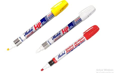 Paquete Marcadores Hp Proline Para Metales Markal Colores Env O Gratis