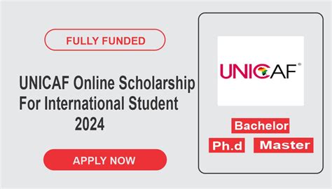 Unicaf Online Scholarship For International Student 2024 Fully Funded