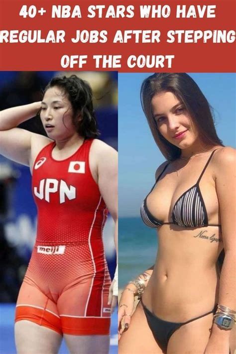 Two Women In Swimsuits With The Caption Nba Stars Who Have