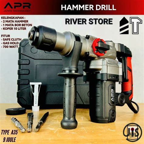 Jual Mesin Hammer Drill Apr Japan A Bor Bobok Palu Beton Tembok Aspal