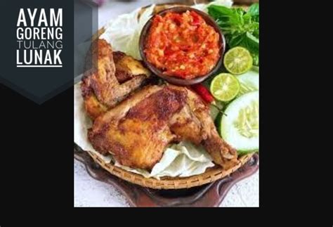 Resep Ayam Goreng Tulang Lunak, Direndam Pakai Air Kelapa Selama 2 Jam