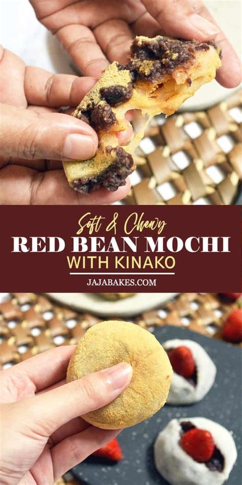 Red Bean Mochi With Kinako Jaja Bakes