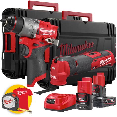 Milwaukee Kit Utensili A Batteria M12 Utensile Multifunzione M12 FMT