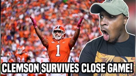 5 Clemson Vs 14 Syracuse 2022 College Football Highlights Reactions