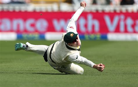 Watch Australias Steve Smith Redeems Himself With Stunning Catch At