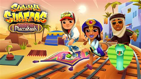 Subway Surfers World Tour 2018 Marrakesh Official Trailer YouTube