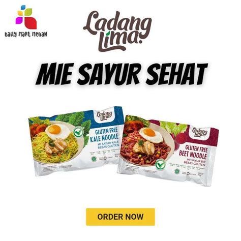 Jual Ladang Lima Mie Instan Sayur Sehat Gluten Free Di Seller