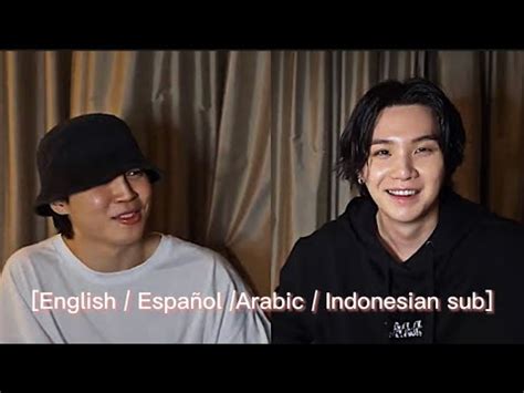 Eng Español Arabic Indo sub BTS Suga with Jimin Weverse Full