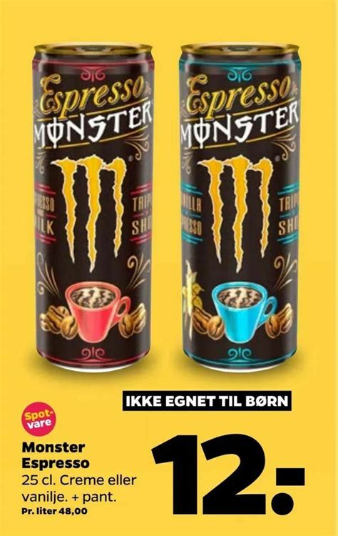 Monster Espresso Tilbud Hos Netto