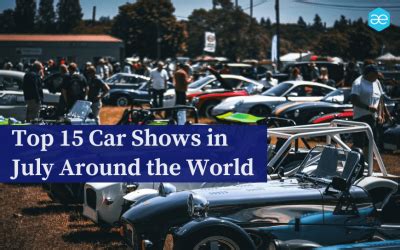 Top Car Shows Around The World In March