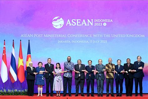 Asean Post Ministerial Conference With Uk Reaffirms Commitment To Enhance Relations Asean Main