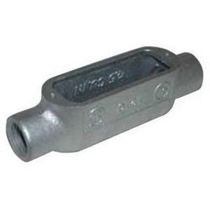 Topaz Electric C3M Malleable Iron Type C Conduit Body 1 Inch