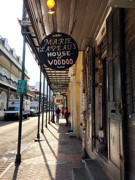 Marie Laveaus House Of Voodoo Portico