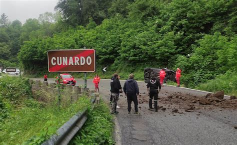 Frana Tra Grantola E Cunardo La Strada Riapre A Senso Unico Alternato