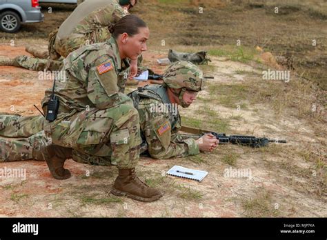 Fort Stewart Ga March 20 2018 Georgia Army National Guardsman