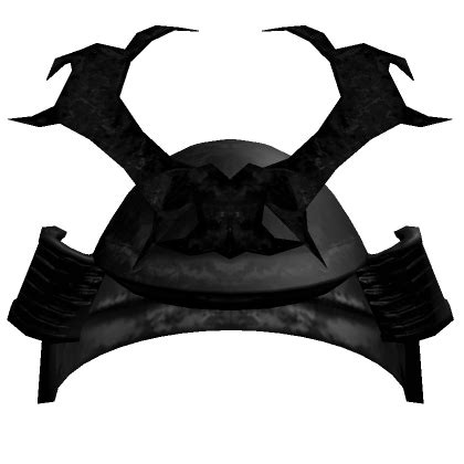 Black Darmagon Samurai Helmet Roblox Item Rolimon S