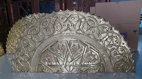 Ornamen Pintu Nabawi Kuningan Rumah Tempa By Saputra Art