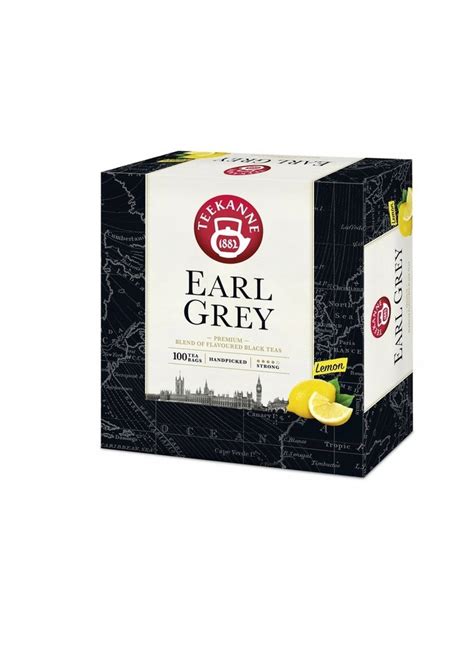 Herbata Teekanne Czarna Earl Grey Lemon Szt