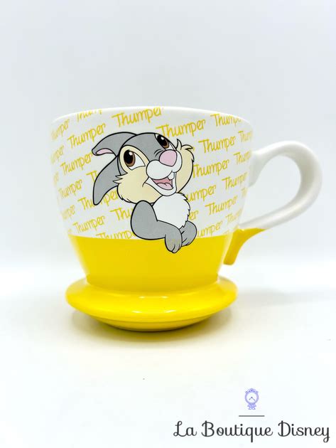 Tasse Panpan Thumper Bambi Disneyland Paris 2018 Mug Disney Lapin Gris