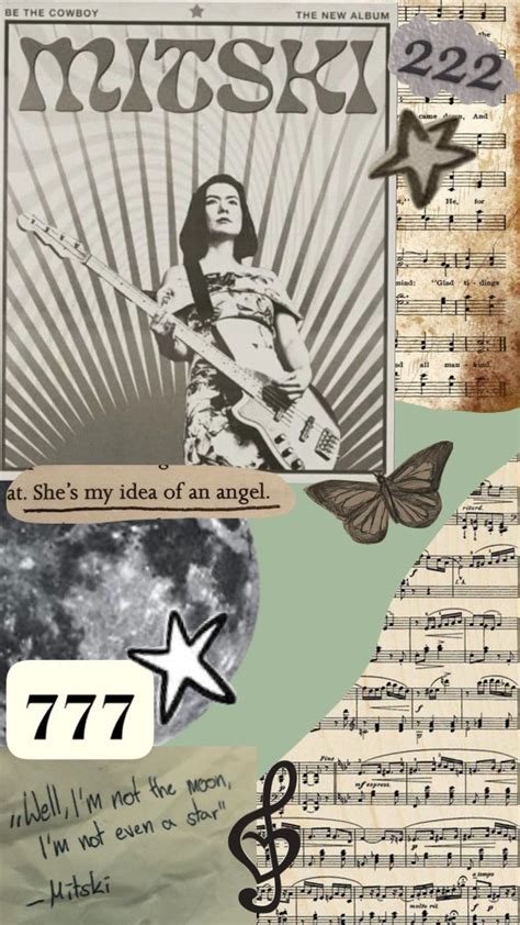 Aesthetic Collage Mitski Cute Desktop Wallpaper Music Collage