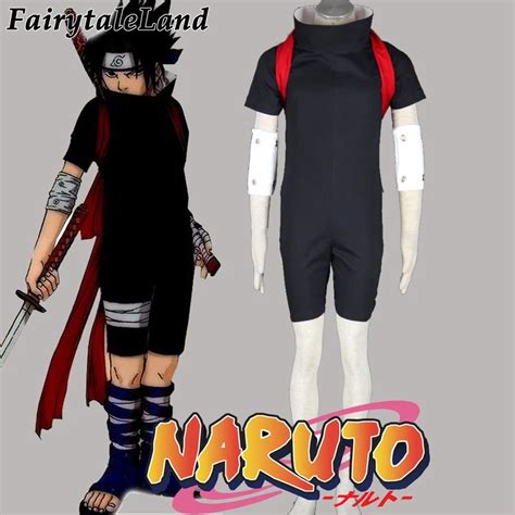 Hot Sale Anime Cosplay Costume Naruto Sasuke Uchiha Cosplay Costume