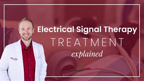 What Is Electrical Signal Therapy Est Youtube