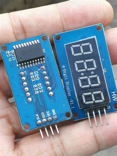 【雕爷学编程】arduino动手做（73） Tm1637四位数码管 走看看