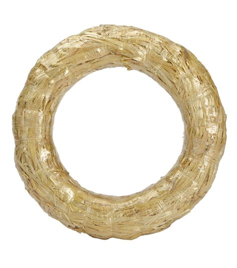 Floracraft Straw Wreath Form 18 Inch Natural Joann Straw Wreath