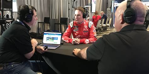 Christopher Bell Media Day Mrn Motor Racing Network