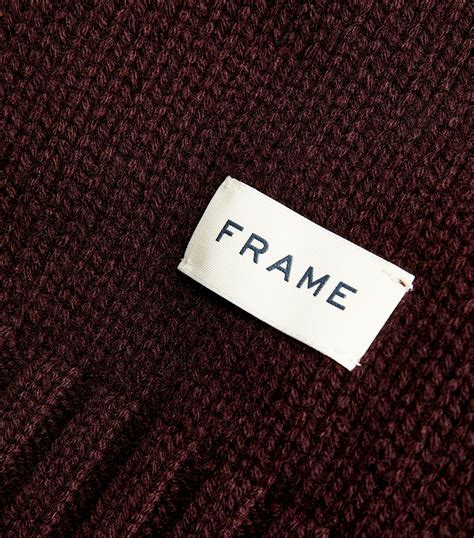 Mens FRAME Red X Ritz Paris Cashmere Sweater Harrods UK