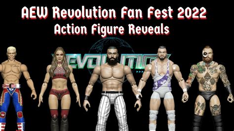 Aew Revolution 2022 Fan Fest Figure Reveals Youtube