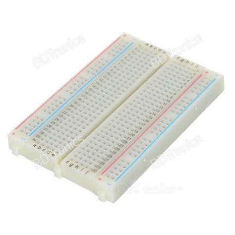 Medium Size Breadboard MB102 400 Points Solderless Prototype Breadboard